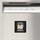 Aimant Pâques Amusantes Avec Mes Gnomies Joyeux Bunn Gnom (In Situ (Lave-vaisselle))