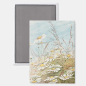Aimant "Pâques apporte le printemps naissant"  (Recto/Verso)