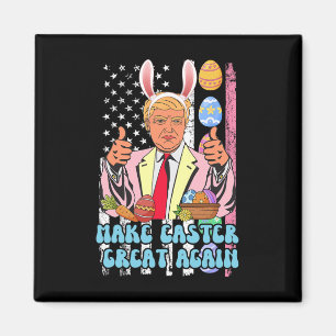 Aimant Pâques Grande encore drôle Trump Jour de Pâques Bu