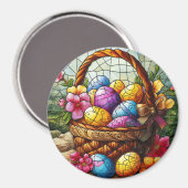 Aimant Pâques Panier magnétique (Recto/Verso)