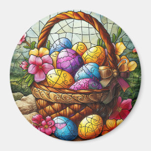 Aimant Pâques Panier magnétique