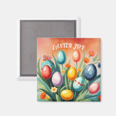 Aimant Pâques, Printemps (Recto/Verso)