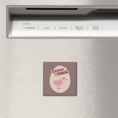 Aimant Pâques rose (In Situ (Lave-vaisselle))