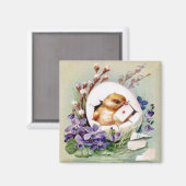 Aimant Pâques victoriennes (Recto/Verso)