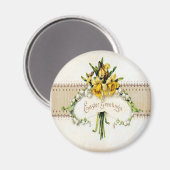 Aimant Pâques vintage (Recto/Verso)