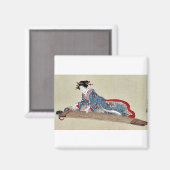 Aimant par Hasegawa, Settei Ukiyo-e. (Recto/Verso)