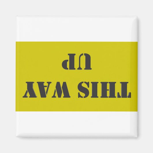 Aimant Par ici (Devant)