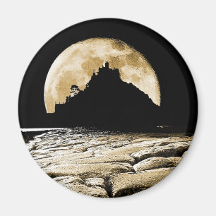 Aimant Par la lumière de la lune de sépia