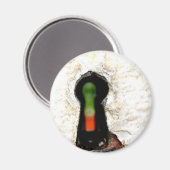 Aimant par le trou de touche (Recto/Verso)