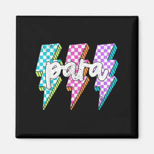 Aimant Para Squad Paraprofessionnel Enseignant Éclair