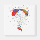 Aimant parachute de parachutisme (Devant)