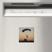 Aimant Parachute de Skydiver à Sunset Sky Diver (In Situ (Lave-vaisselle))