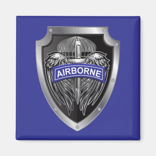 Aimant Parachutiste aéroporté (Devant)