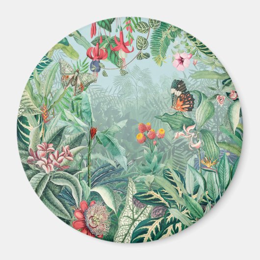 Aimant Paradis tropical (Devant)