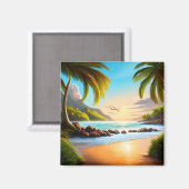 Aimant Paradise Cove (Recto/Verso)