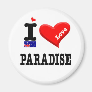 Aimant PARADISE - I Love