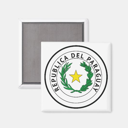Aimant Paraguay (Recto/Verso)