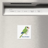 Aimant Parakeet moine mignonne (In Situ (Lave-vaisselle))