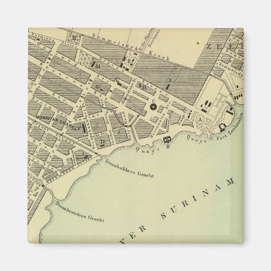 Aimant Paramaribo Suriname (Devant)