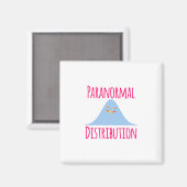 Aimant Paranormal Distribution Fun Halloween Normal Ghost (Recto/Verso)