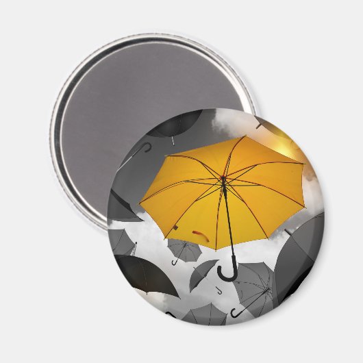 Aimant parapluie (Recto/Verso)