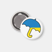Aimant Parapluie de l'Ukraine (Recto/Verso)