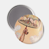 Aimant parapluie Speedy (Recto/Verso)