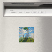 Aimant Parasol Monet Femme Impressionnisme (In Situ (Lave-vaisselle))