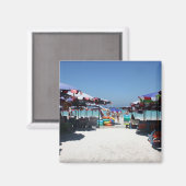 Aimant Parasols de plage de Pattaya (Recto/Verso)