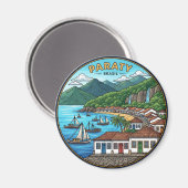 Aimant Paraty Brésil Travel (Recto/Verso)