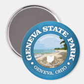 Aimant Parc d'état de Genève (SP) (Recto/Verso)