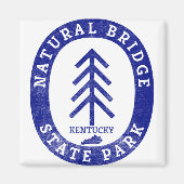 Aimant Parc d'état de Natural Bridge (Devant)