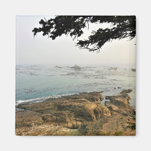 Aimant Parc d'état du Cap Arago, Côte de l'Oregon (Devant)