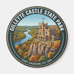 Aimant Parc d'État du château Gillette USA