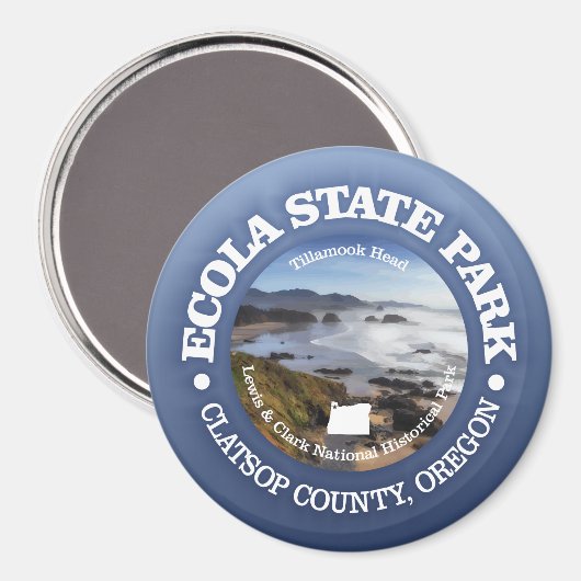 Aimant Parc d'état Ecola SP (Recto/Verso)