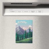 Aimant Parc national Banff Canada (In Situ (Lave-vaisselle))