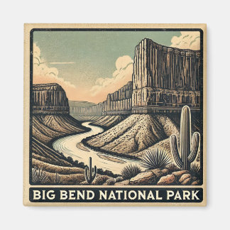 Aimant Parc national Big Bend