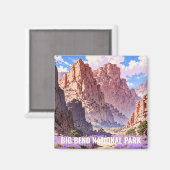 Aimant Parc national Big Bend (Recto/Verso)