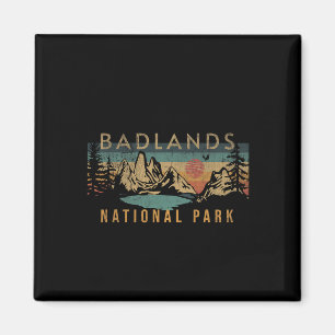 Aimant Parc national de Badlands Dakota du Sud États-Unis