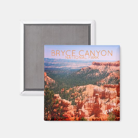 Aimant Parc national de Bryce Canyon, Utah (Recto/Verso)