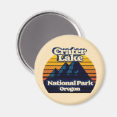 Aimant Parc national de Crater Lake (Recto/Verso)