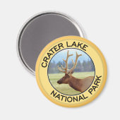 Aimant Parc national de Crater Lake (Recto/Verso)