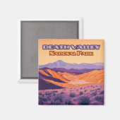 Aimant Parc national de Death Valley Californie Nevada (Recto/Verso)