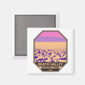 Aimant Parc national de Death Valley Golf du Devil (Recto/Verso)