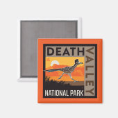 Aimant Parc national de Death Valley | Roadrunner (Recto/Verso)