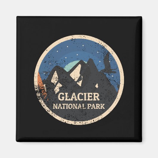 Aimant Parc national de Glacier (Devant)