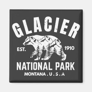 Aimant Parc national de Glacier USA Montana