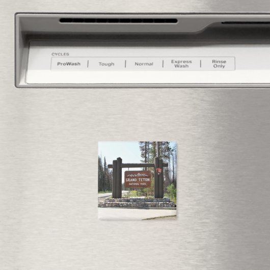 Aimant Parc national de Grand Teton, Parc national des Ét (In Situ (Lave-vaisselle))