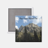 Aimant Parc national de Kings Canyon (Recto/Verso)