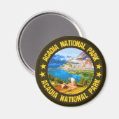 Aimant Parc national de l'Acadie (Recto/Verso)